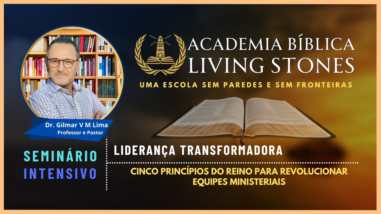 SEMINÁRIO PRESENCIAL - CINCO PRINCÍPIOS DO REINO PARA REVOLUCIONAR EQUIPES MINISTERIAIS
